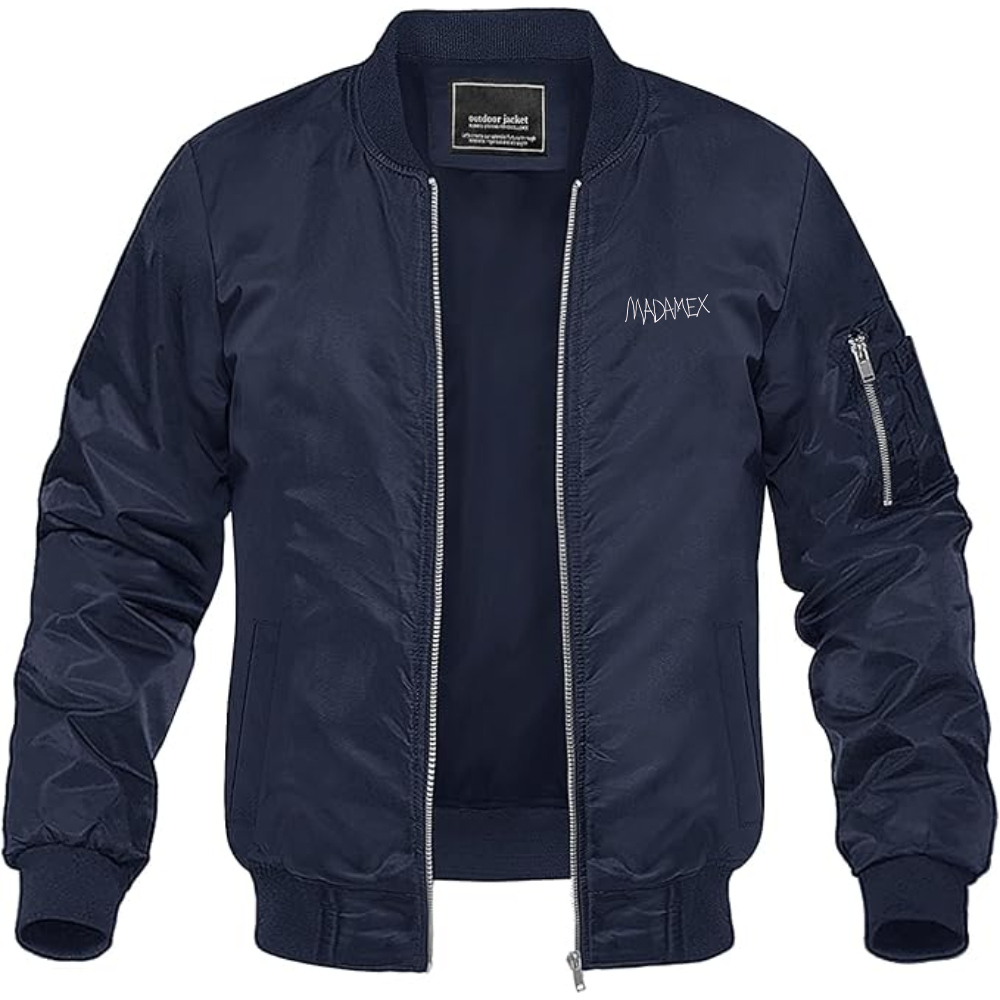 Men's Madonna Logo Lightweight Bomber Jacket