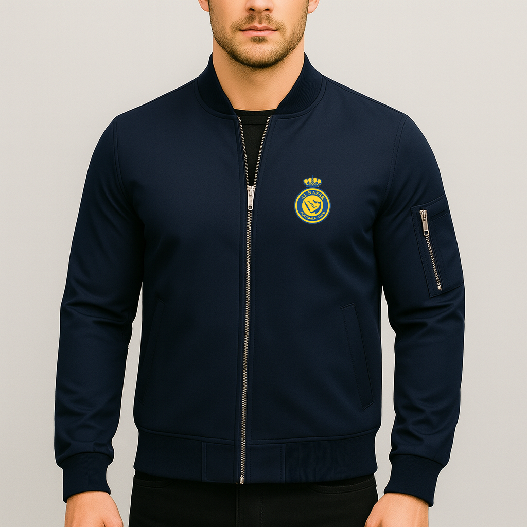Men's Al Nassr FC Lightweight Bomber Jacket