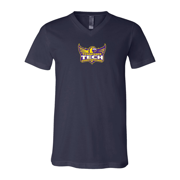 Tennessee Tech Golden Eagles BELLA  CANVAS - Jersey V-Neck T-Shirt