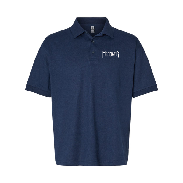 Men's Manowar  Logo Dry Blend Polo