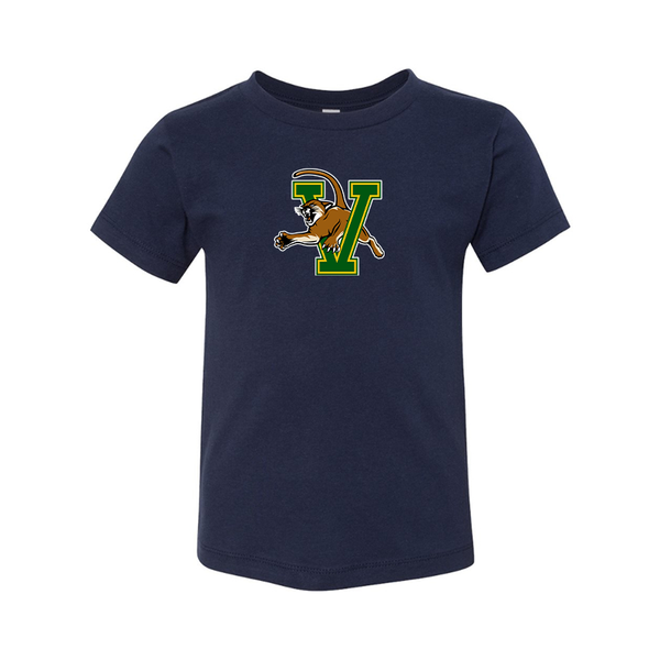 Vermont Catamounts BELLA  CANVAS Toddler Jersey Tee