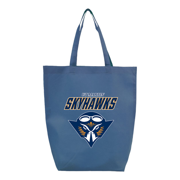 Tennessee Martin Skyhawks Q-Tees Non-Woven Gusset Bottom Tote