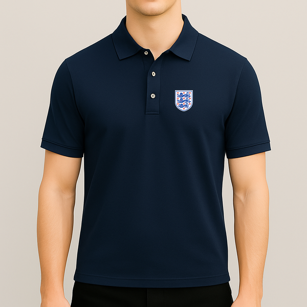 Men's England National Football Team Dry Blend Polo