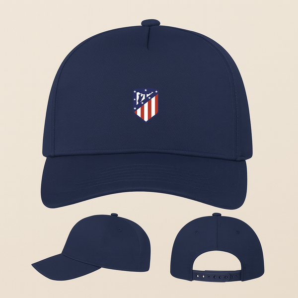 Atletico Madrid FC Five Panel Twill Snapback Cap