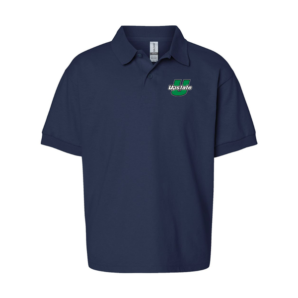 Youth  USC Upstate Spartans Gildan Dry Blend Jersey Polo