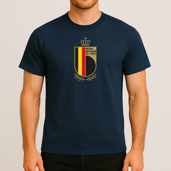Men's Belgium National Soccer Team Cotton T-Shirt