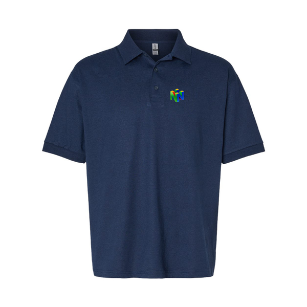 Men's   Nintendo N64   Logo Dry Blend Polo