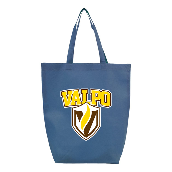 Valparaiso Crusaders Q-Tees Non-Woven Gusset Bottom Tote