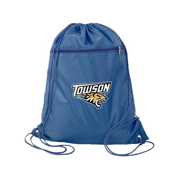 Towson Tigers Q-Tees - Polyester Cinchpack