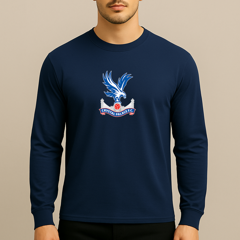 Men's Crystal Palace F.C Long Sleeve T-Shirt