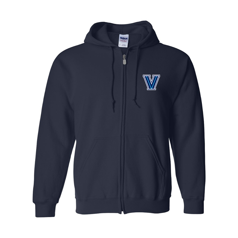 Men's Villanova Wildcats Zipper Hoodie