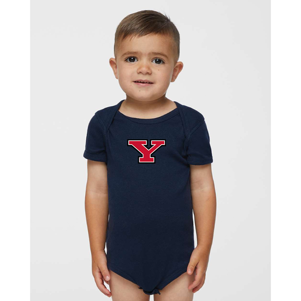 Youngstown State Penguins Rabbit Skins Infant Baby Rib Bodysuit