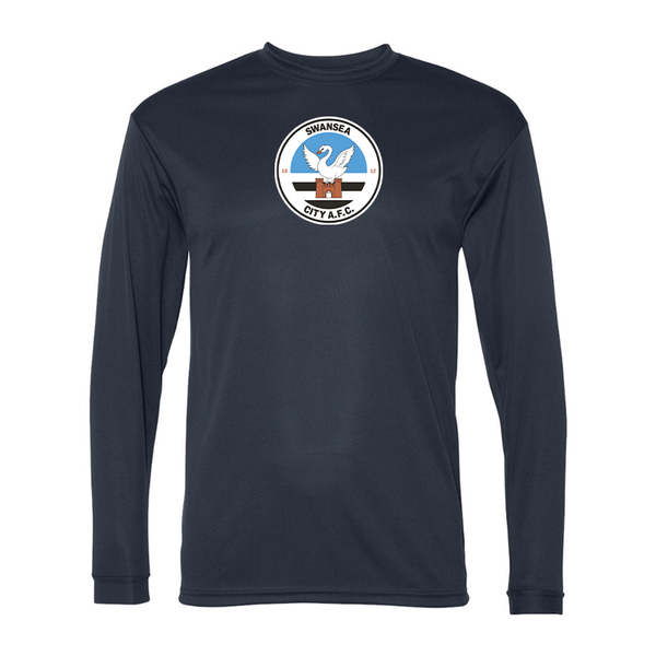 Men's Swansea City Soccer Performance Long Sleeve T-Shirt