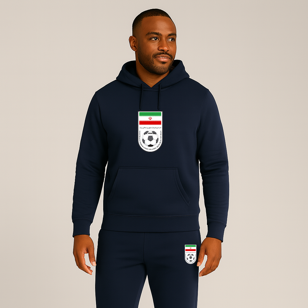 Men's Iran National Soccer Team Hoodie Joggers Set