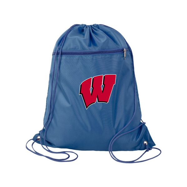 Wisconsin Badgers Q-Tees - Polyester Cinchpack