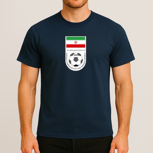 Men's Iran National Soccer Team Cotton T-Shirt