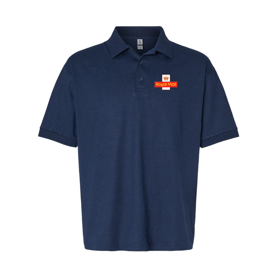 Men's Royal Mail Logo Dry Blend Polo - Navy
