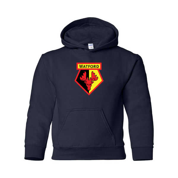 Youth  Watford Soccer  Gildan Heavy Blend  Hooded Sweatshirt