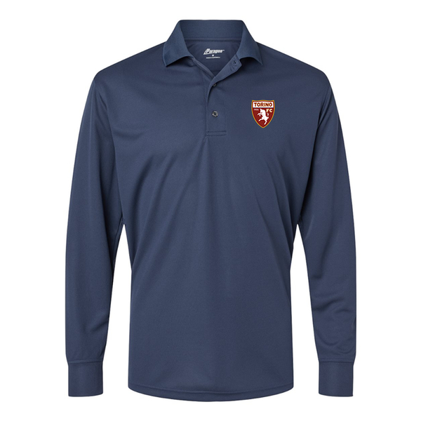 Men's  Torino Soccer Golden Eagles Paragon Prescott Long Sleeve Polo