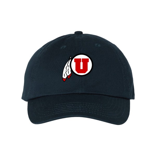 Utah Utes  Valucap Adult Bio-Washed Classic Dad Hat