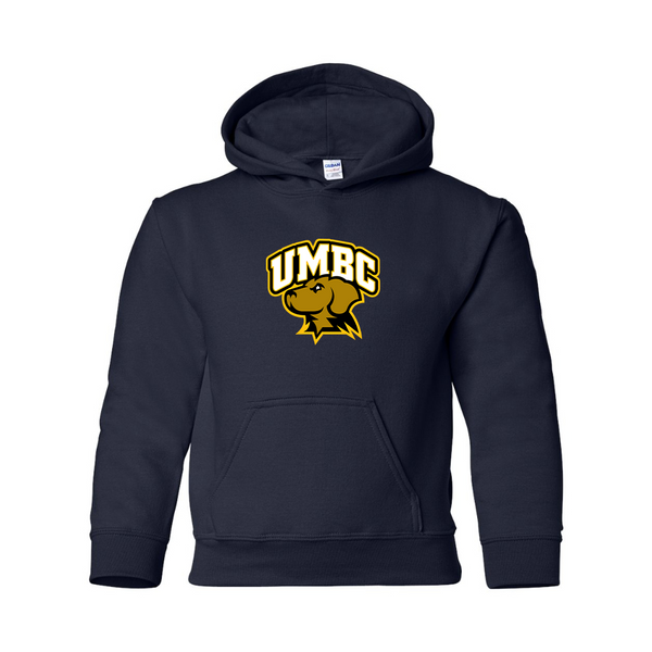 Youth  UMBC Retrievers Gildan Heavy Blend  Hooded Sweatshirt