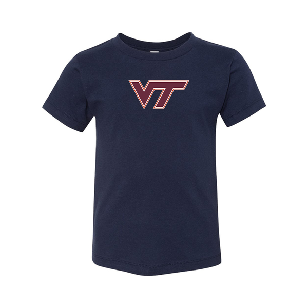Virginia Tech Hokies BELLA  CANVAS Toddler Jersey Tee