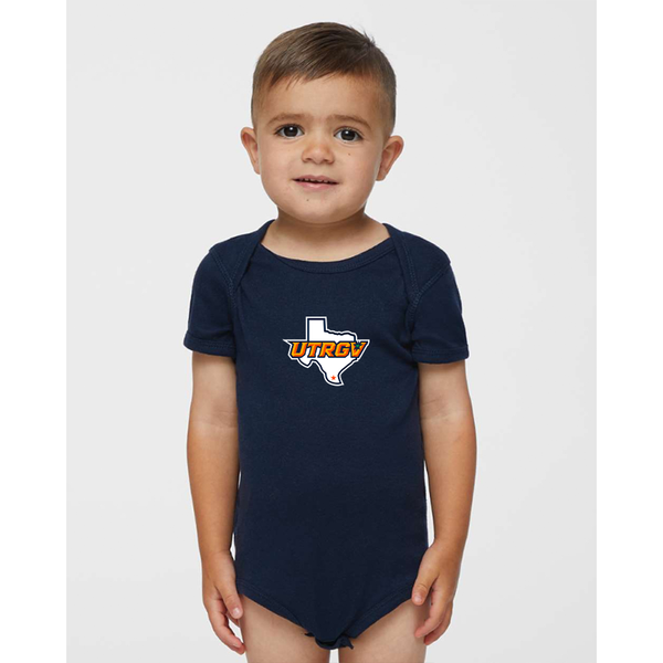 UTRGV Vaqueros Rabbit Skins Infant Baby Rib Bodysuit