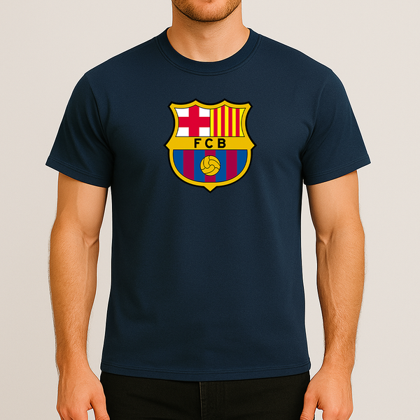 Men's F.C. Barcelona Soccer Cotton T-Shirt