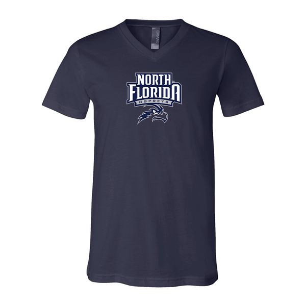 UNF Ospreys  BELLA  CANVAS - Jersey V-Neck T-Shirt