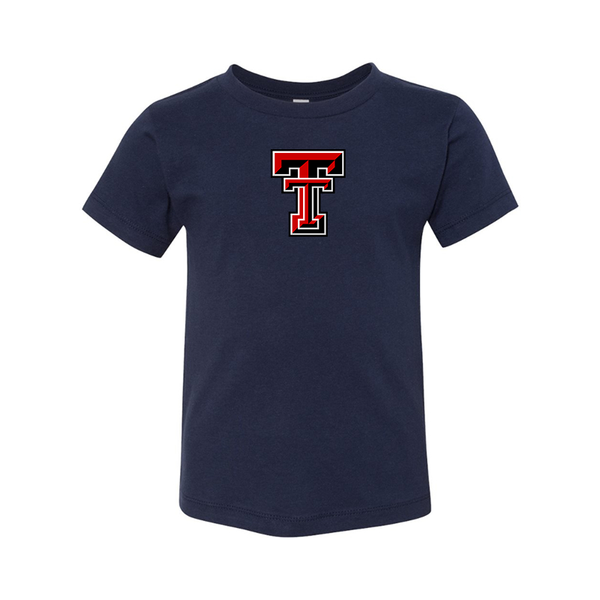 Texas Tech Red Raiders  BELLA  CANVAS Toddler Jersey Tee