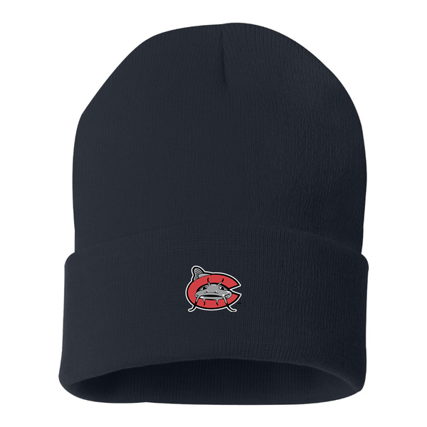 Carolina Mudcats Logo Beanie Hat