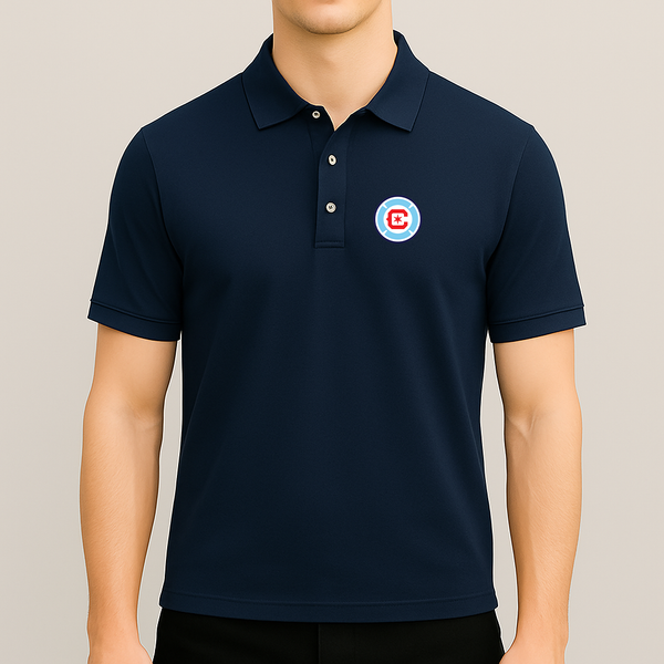 Men's Chicago Fire Soccer Dry Blend Polo