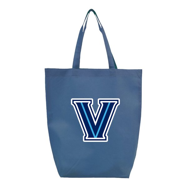Villanova Wildcats Q-Tees Non-Woven Gusset Bottom Tote