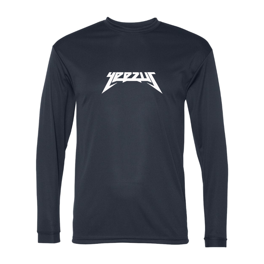 Men’s Kanye West Yeezus Music - Polyester Long Sleeve T-Shirt