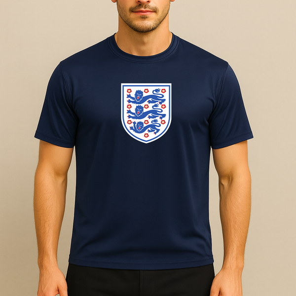 Men's England National Football Team Polyester T-Shirt