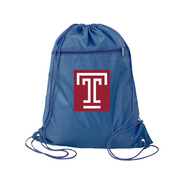 Temple Owls Q-Tees - Polyester Cinchpack