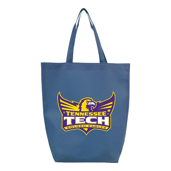Tennessee Tech Golden Eagles Q-Tees Non-Woven Gusset Bottom Tote