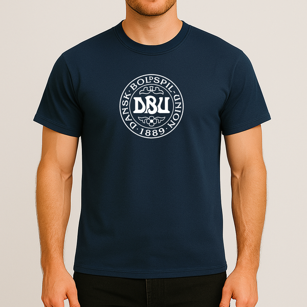 Men's Denmark Soccer Cotton T-Shirt