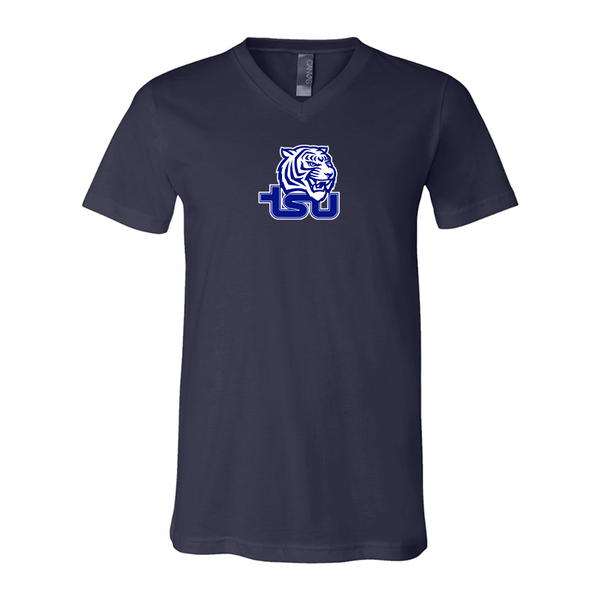 Tennessee State Tigers BELLA  CANVAS - Jersey V-Neck T-Shirt