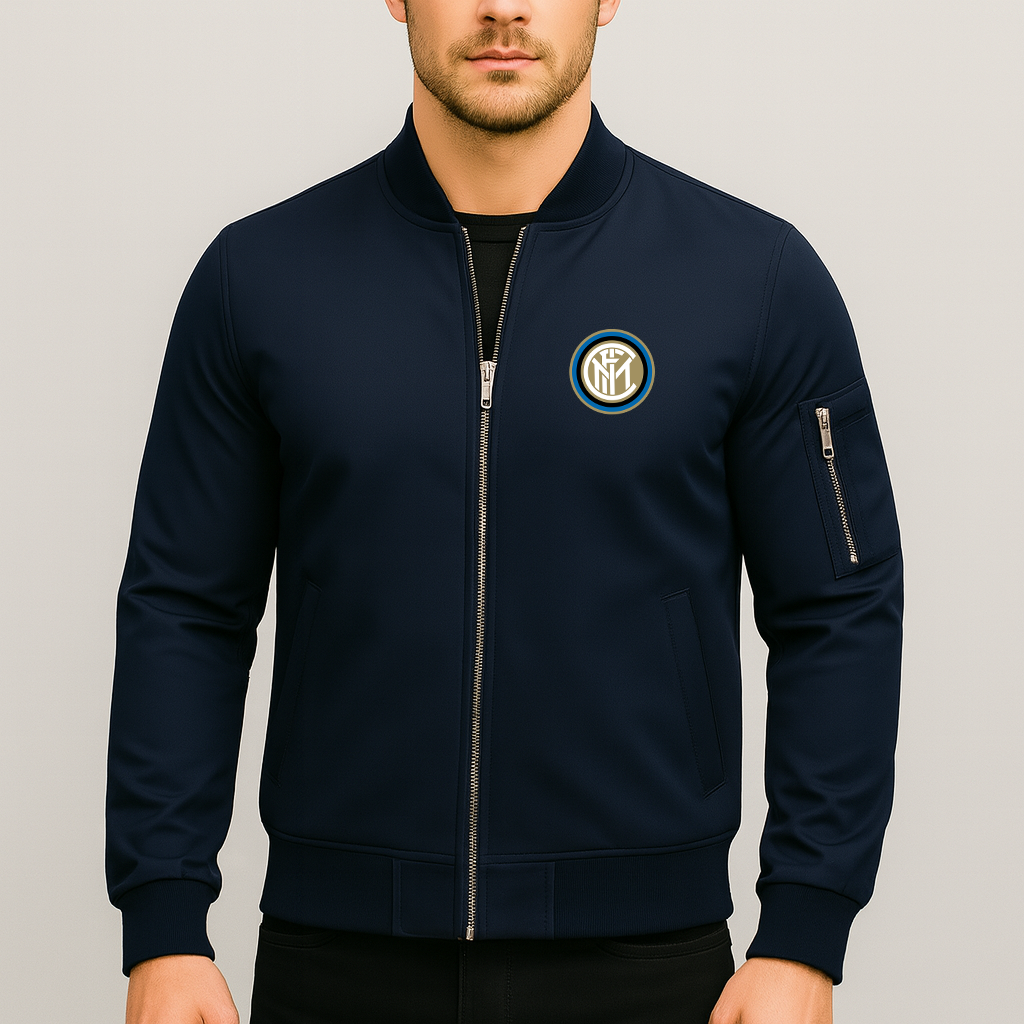 Men's Inter Milan Soccer Lightweight Bomber Jacket