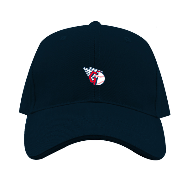 Cleveland Guardians  Logo  Dad Baseball Cap Hat