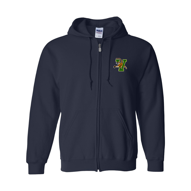 Men's Vermont Catamounts Zipper Hoodie