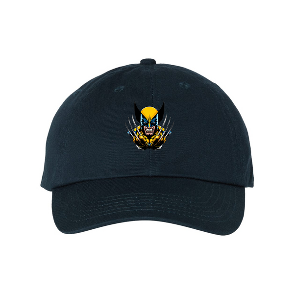 Wolverine 2025 Art   Valucap Adult Bio-Washed Classic Dad Hat