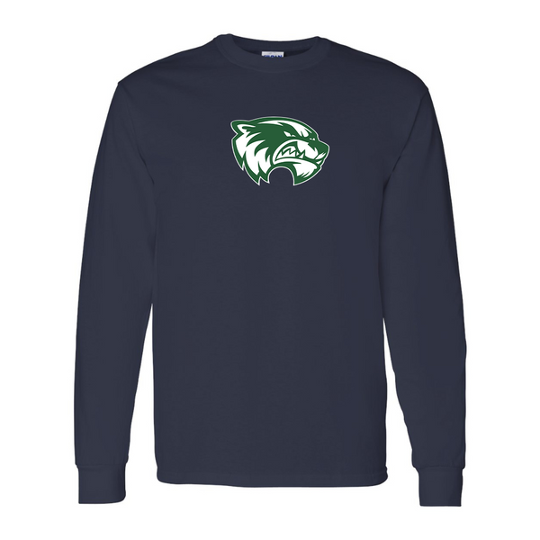 Men's  Utah Valley Wolverines Gildan Heavy Cotton Long Sleeve T-Shirt