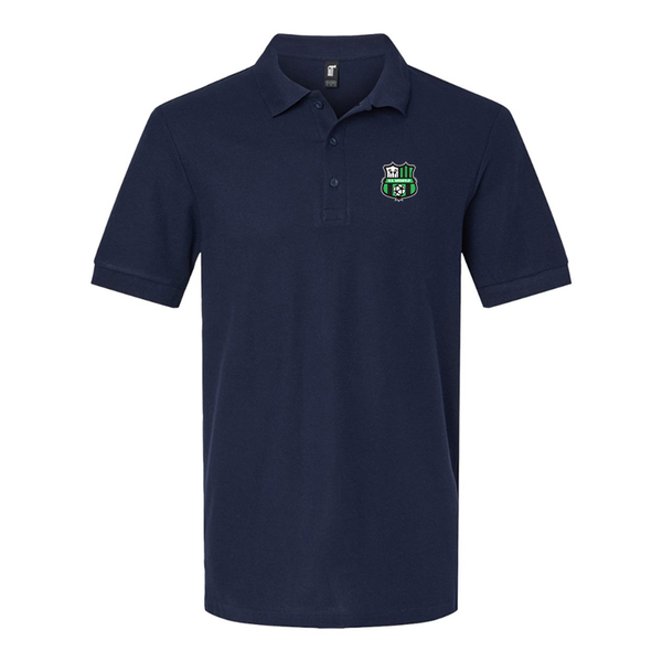 Men's U.S. Sassuolo Soccer  Gildan Hammer Pique Polo