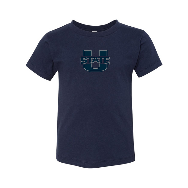 Utah State Aggies BELLA  CANVAS Toddler Jersey Tee