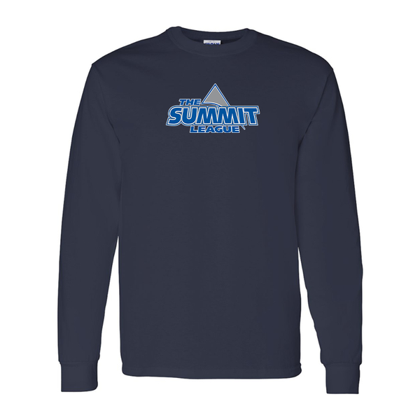 Men's The Summit League Gildan Heavy Cotton Long Sleeve T-Shirt