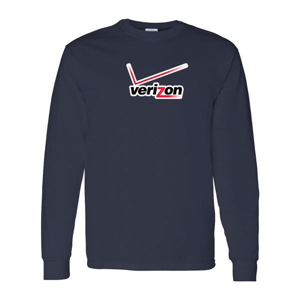 Men's Verizon Wireless Gildan Heavy Cotton Long Sleeve T-Shirt