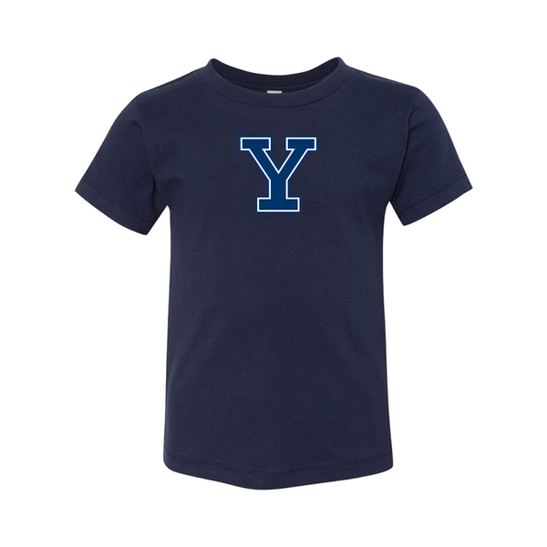 Yale Bulldogs BELLA  CANVAS Toddler Jersey Tee