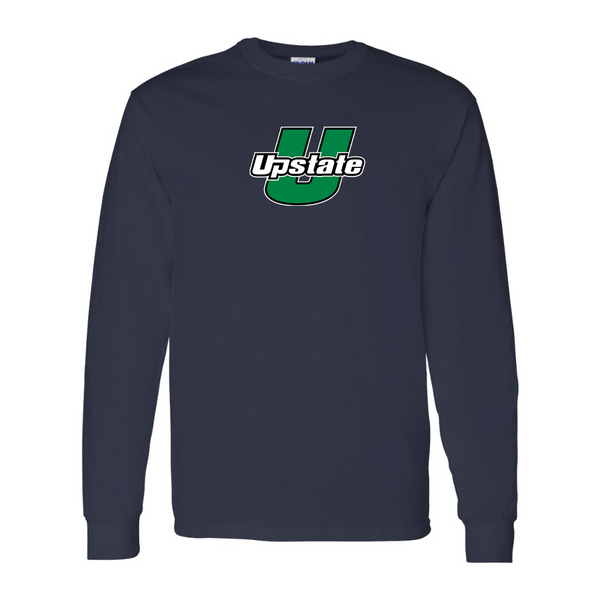 Men's USC Upstate Spartans Gildan Heavy Cotton Long Sleeve T-Shirt